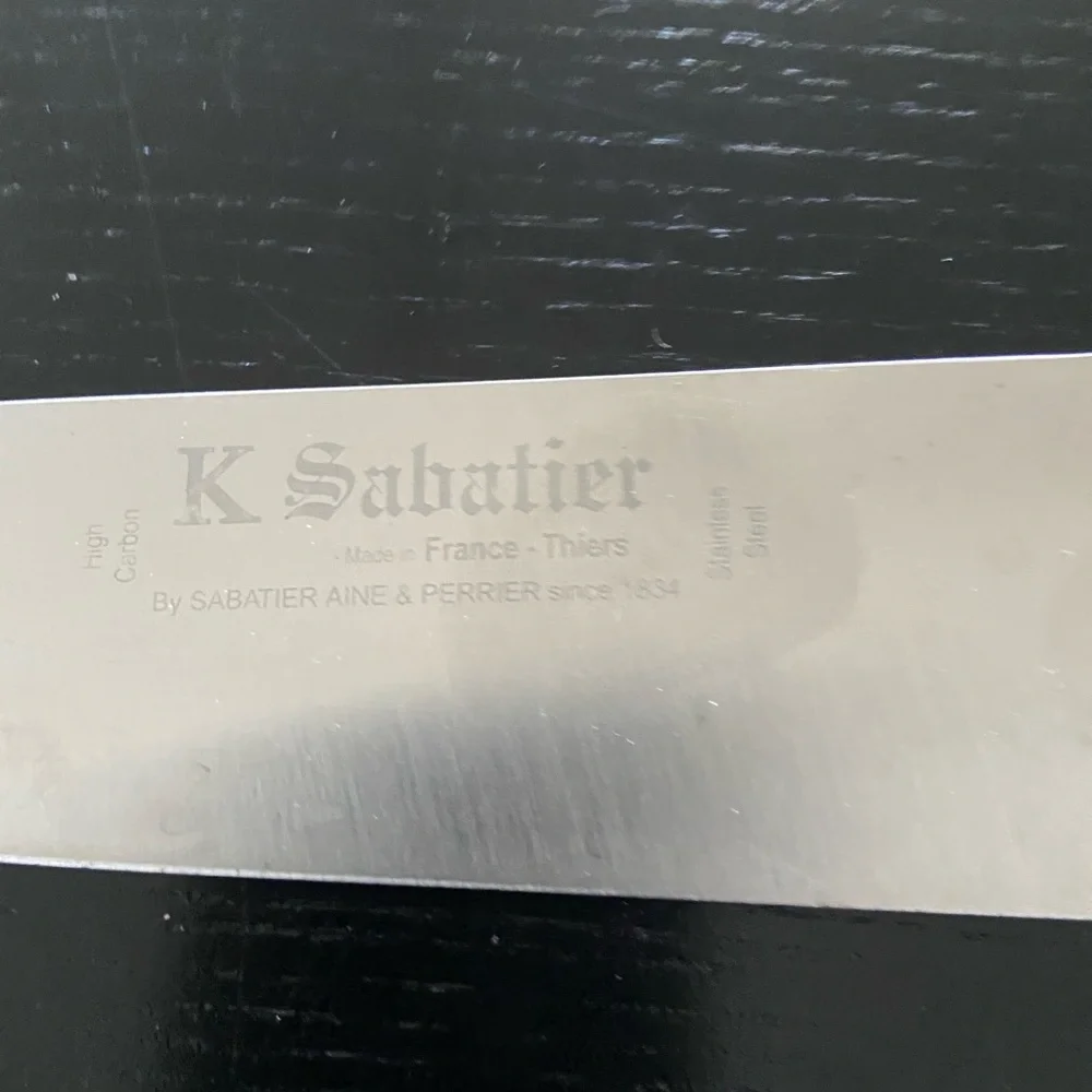 Vintage K Sabatier Aine & Perrier 8” Chef’s Knife - Picture 4 of 4